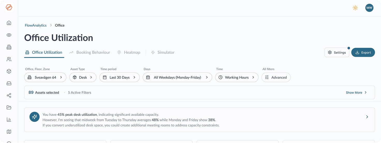 Filter refinement concept showing quick filters, advanced filters, and active filter states